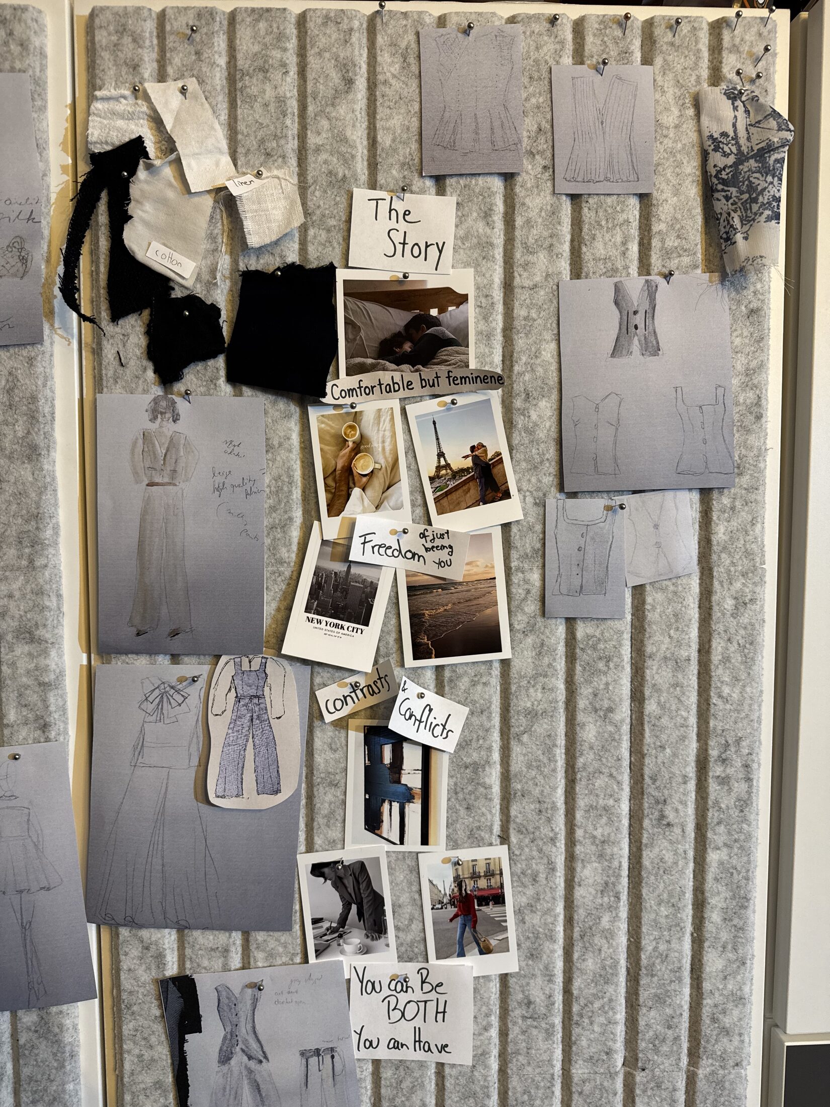 Lounge Wear moodboard